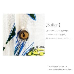 アロハシャツ レディース パイン 30代 40...の詳細画像4