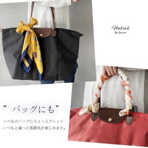スカーフ 大判 67×67cm レディース シ...の詳細画像4