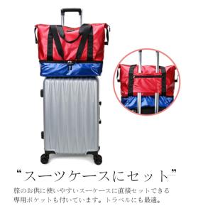 トラベルバッグ シューズ収納 トートバッグ マ...の詳細画像3