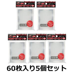 KMC カードバリアー キャラクター スリーブ ガード ハードタイプ　60枚入り　5個セット レギュラーサイズ用 スリーブサイズ　横69x縦94mm｜legogoro