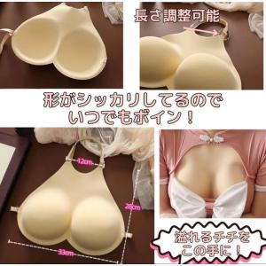 偽乳 Fカップ バスト 谷間 盛れる コスチュ...の詳細画像2