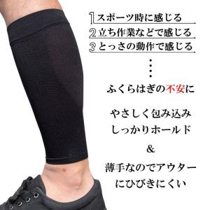 メール便2足まで ひきしめ! ふくらはぎ専用サ...の詳細画像2
