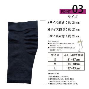 メール便2足まで ひきしめ! ふくらはぎ専用サ...の詳細画像5