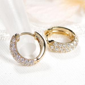 K18YG ダイヤモンド 0.4ct 中折れ ...の詳細画像4