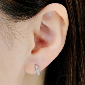K18WG ダイヤモンド 0.4ct 中折れ ...の詳細画像2