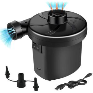 電動ポンプ 空気入れ 自動 プール ビニールプール用 充電式空気入れ USB 充電式 家庭用 家庭用プール 子供用プール 水遊び 庭遊び