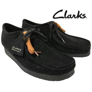 クラークス オリジナルス ワラビー ローカット メンズ ブラック スエードCLARKS ORIGINALS WALLABEE LOW 品番「26155519」UK規格 サイズ交換片道送料無料｜leicester