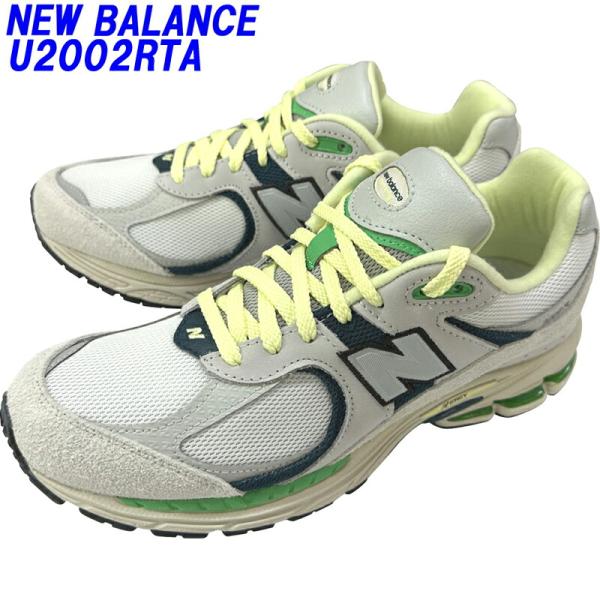 NEW BALANCE「ニューバランス」U2002RTA Grey Matter/Green App...