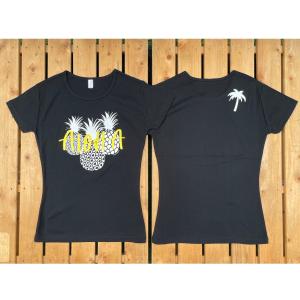 レフア 半袖Tシャツ フラ フラダンス レディース ハワイ ハワイアン