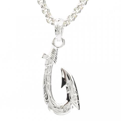 【正規品】Maxi ハワイアンジュエリー ペンダント シルバー925 フィッシュフック (small...