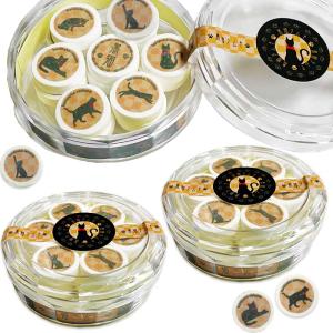 猫 お菓子 ギフト 黒猫ラムネ 14個入り×2個...の商品画像