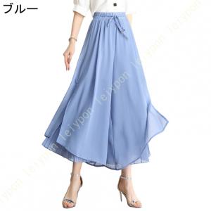 パンツ ワイドパンツ ガウチョパンツ ひんやり...の詳細画像2