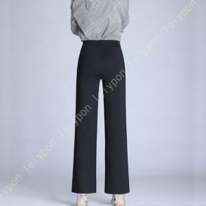 ワイドパンツ レディース ストレッチ ロング ...の詳細画像3