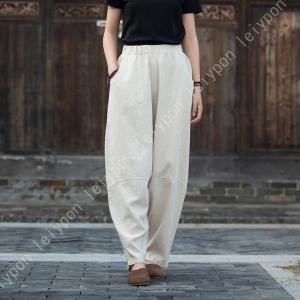 ゆったり まったり サルエルパンツ バルーンパンツ 柔らかワイドパンツ ゆったり やわらか バギーパンツ 無地 スカンツ ガウチョ ロング パンツ ボトムス