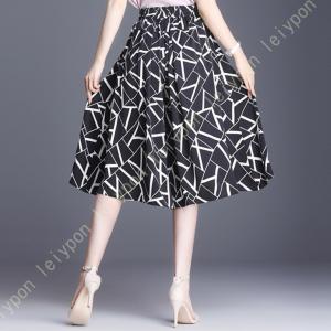 ガウチョパンツ レディース ワイドパンツ フレ...の詳細画像4