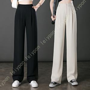 ワイドパンツ オフィス 春 夏 秋 ロングパンツ フレア キレイめ ワイドパンツ レディース ウエストゴム ロング ガウチョ パンツ 女性 ハイウエスト スカーチョ