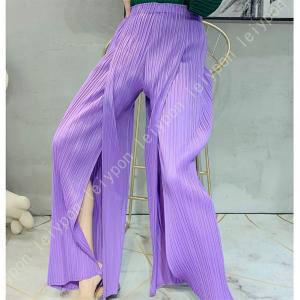 ワイド パンツ プリーツパンツ ロングパンツ ...の詳細画像4