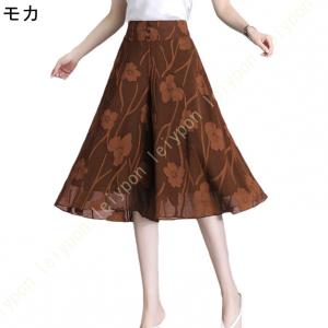パンツ クロップドパンツ ワイドパンツ 透け感...の詳細画像3