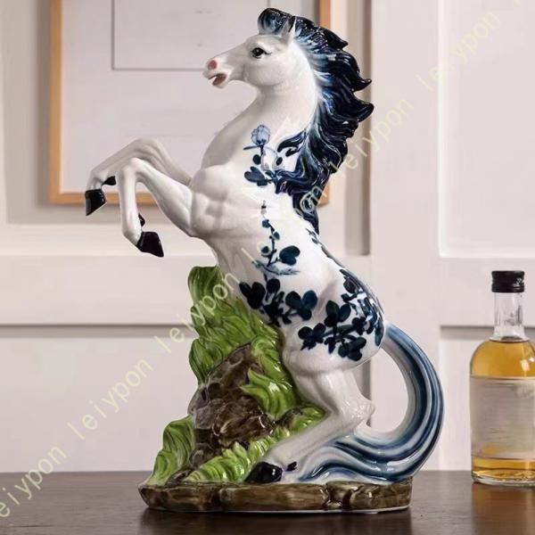 置物 オブジェ 馬の置物 動物 干支 金運 開運 風水グッズ 仕事運アップ 装飾品 縁起物 インテリ...