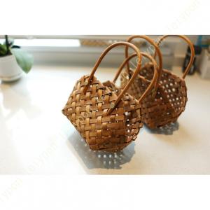 編みかご バスケット バスケット かご 収納バ...の詳細画像5