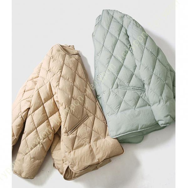 ダウンジャケット レディース ウルトラライト インナージャケット 暖かい 軽量 防寒 クルー レディ...