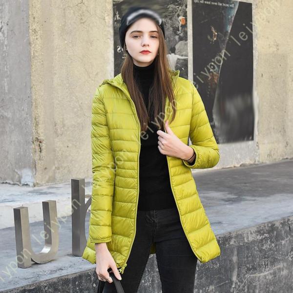 レディース ダウンジャケット ダウンジャケット レディース アウター ダウンコート ライトダウン ロ...