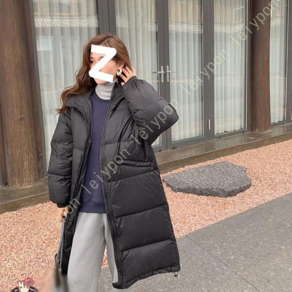 ダウンジャケット 中綿コート レディース アウター 軽量 防風 防寒 トップス 秋冬 シンプル 女性...