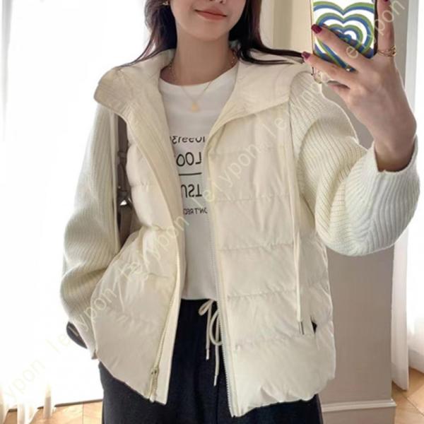 ダウンコート レディース 冬 ダウンジャケット 中綿 ダウン 軽量 アウター コート ショート コー...