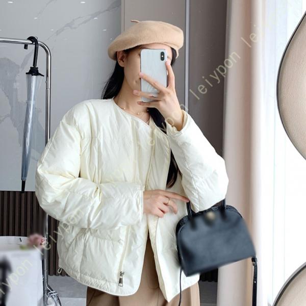 ダウンジャケット レディース 軽量 ライトダウンジャケット 暖かい 防風 ウルトラライト インナー ...