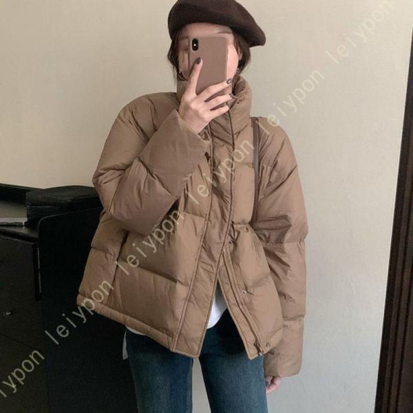 ウルトラライト ダウンジャケット レディース ライトダウンコート 暖かい 軽量 防風 防寒 ショート...