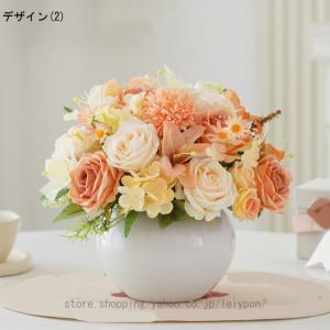 造花 枯れない花 シルクフラワー DIY花材 ...の詳細画像2