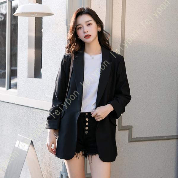 スーツジャケット レディース テーラードジャケット OL 女性 事務服 オフィス フォーマル カジュ...