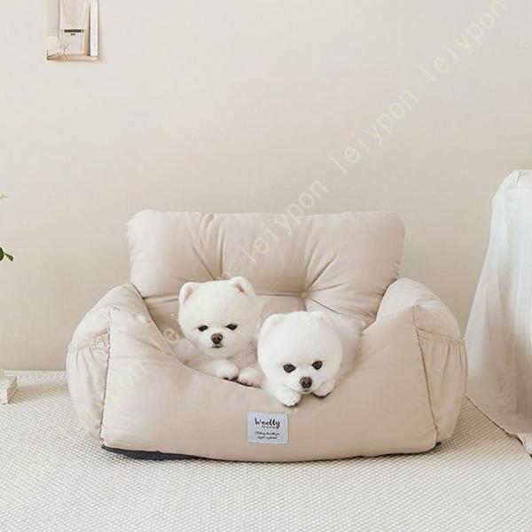 ベーシックカーシート(L) ドライブベッド 犬用 ドライブボックス ペット用品 ペットクッション ド...