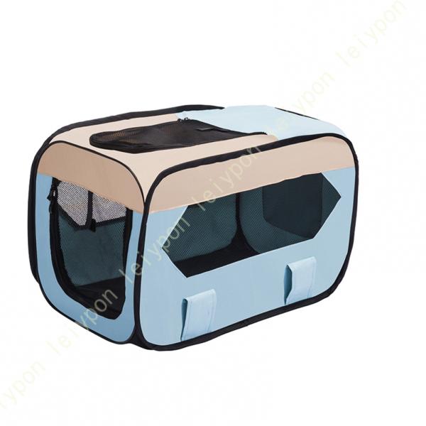 ポータブル 犬小屋 ソフトサークル XL 小中大型犬 外泊 車用 犬猫兼用 持ち手付き ペットケージ...