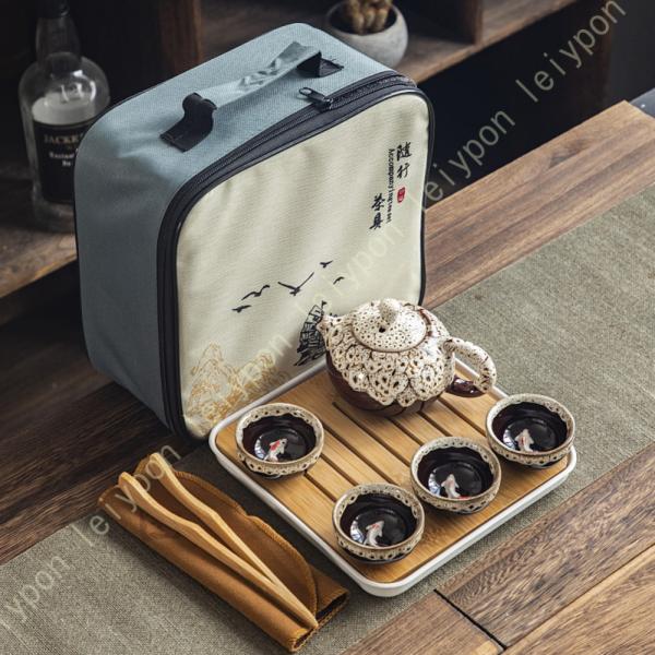 蓋付茶器セット 茶器セット 急須 茶こし付き 湯呑み 陶器 結婚 出産 内祝い 引き出物 金婚式 誕...