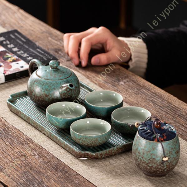 土瓶急須 湯呑み 茶敷セット 急須セット 湯呑みセット ペア おしゃれ セット ギフト 結婚祝い お...