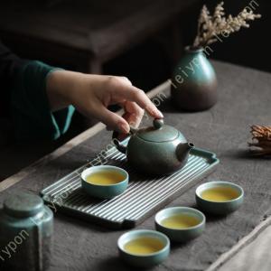 煎茶道具 煎茶器 煎茶器セット 萩焼き ビワ萩焼き又は姫萩焼き 深川本