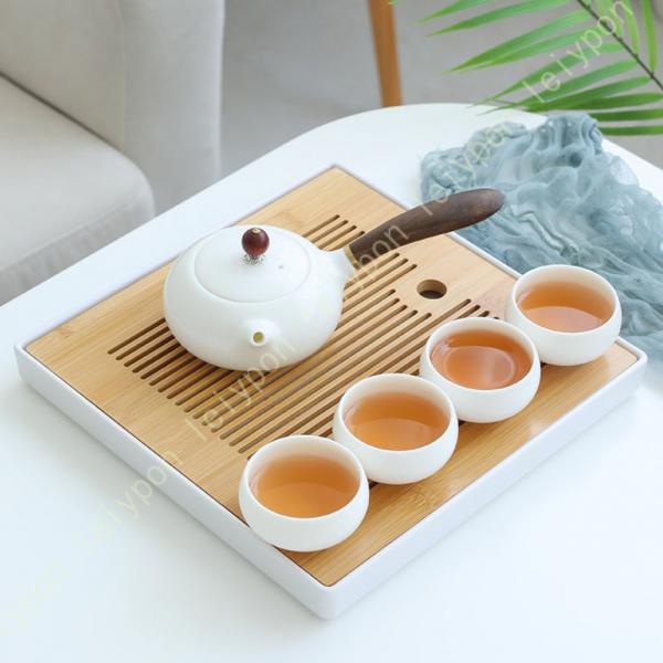 蓋付茶器セット 茶器セット 急須 茶こし付き 湯呑み 陶器 結婚 出産 内祝い 引き出物 金婚式 誕...