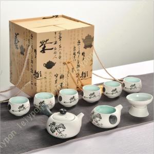 益子焼 急須セット 5客 箱入り 湯呑 急須 高級 焼物 陶器 茶器