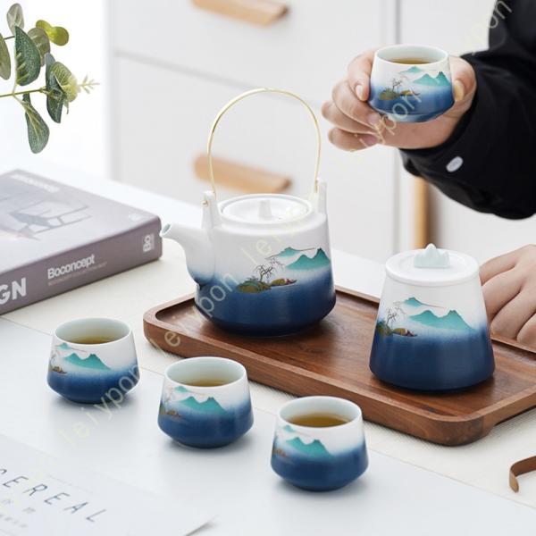 茶器揃え セット 急須×1 湯呑み×4 お茶 誕生日 急須 還暦祝い 退職祝い 新築祝い 開店祝い ...