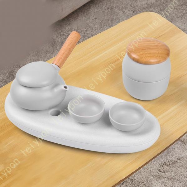 ティーポット 145ml ティーカップ2個 ティーポットセット 紅茶 ポット 急須 おしゃれ 磁器 ...