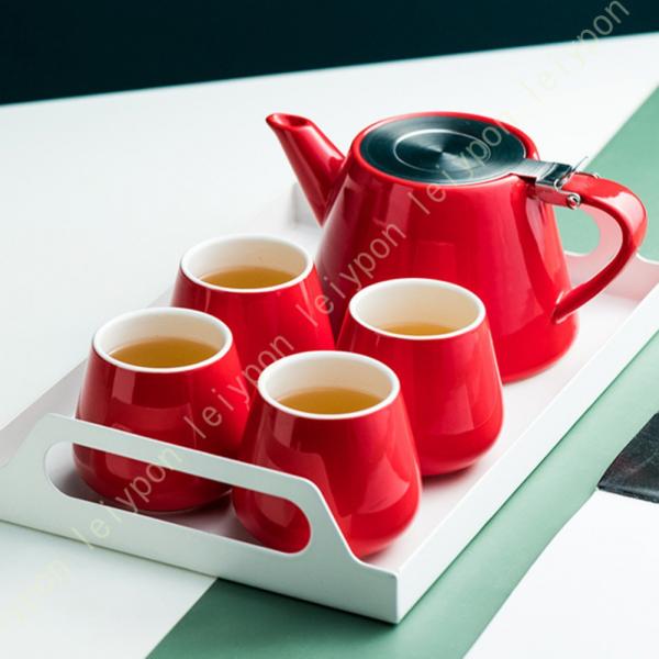 ティーポット ティーカップ ティープレートセット ティーポットセット おしゃれ ティーセット 茶器セ...