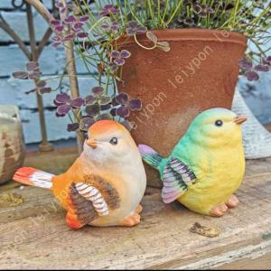 陶器 動物 鴨 置物 イタリア製 完成品 カルガモ マガモ アニマル