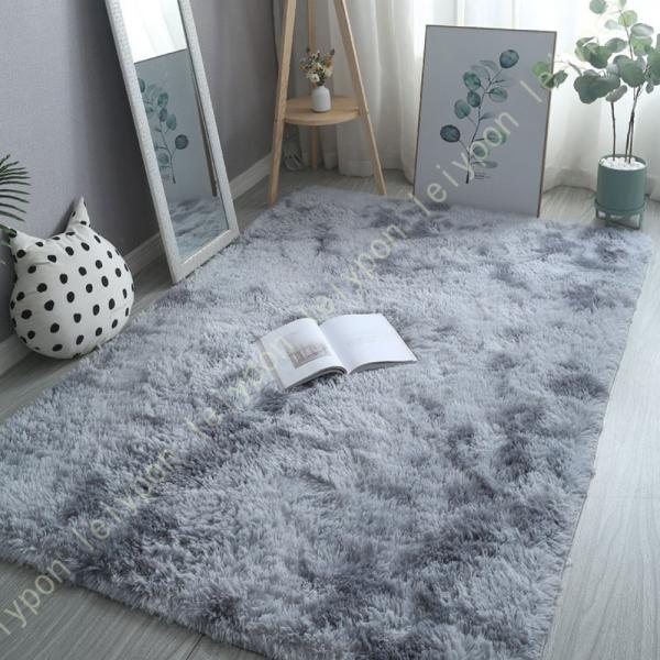 洗える シャギーラグ ペコラ L サイズ 120*200cm ラグマット ラグ 夏用 カーペット オ...