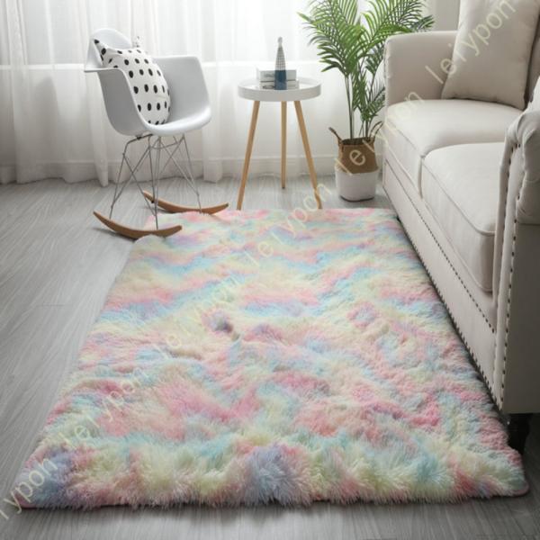 洗える シャギーラグ ペコラ 200*250cm ラグマット リビング ダイニング 北欧 シンプル ...