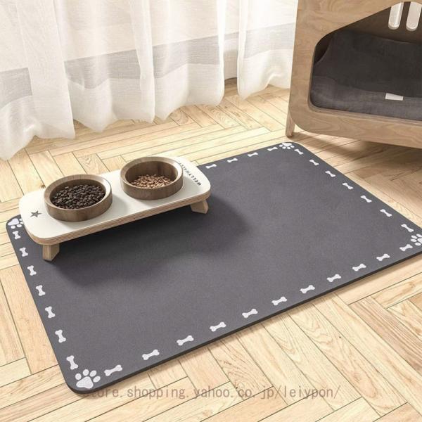 ペット用マット 完全防水 滑り防止 消臭機能 北欧デザイン 防滑 介護マット お昼寝対応 小型犬用 ...