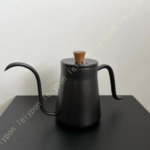 温度計付き コーヒーポット ドリップ用 コーヒーケトル 細口 直火対応 IH対応 蓋付き ドリップケトル 珈琲 紅茶 お茶 ドリップポット ステンレス製