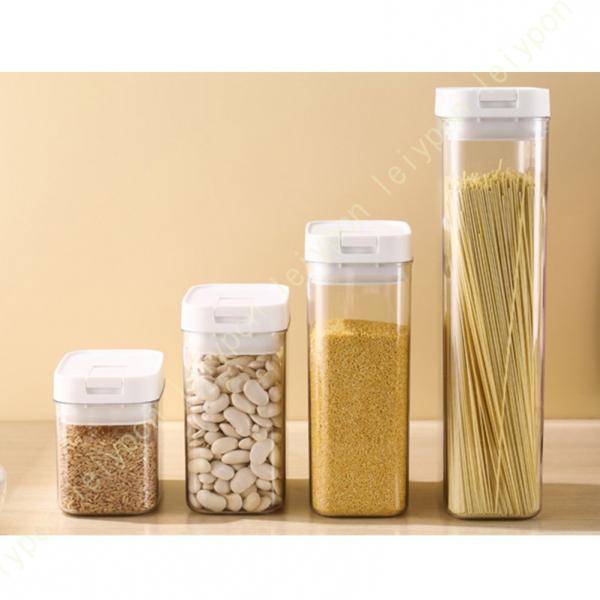 保存容器 PP+PET 密封瓶 大容量 キャニスター キッチン用 密閉容器 耐熱 透明 気密性が良い...