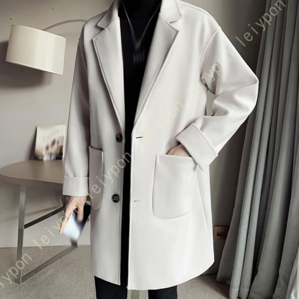 チェスターコート メンズ コート メンズコート ロングコート チェスターコート防寒服 テーラードコー...