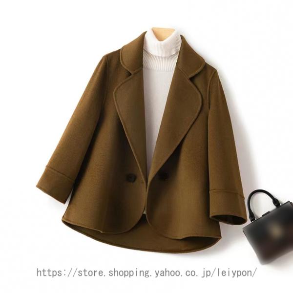 トレンチコート レディース チエスターコート ショート丈 コート 羽織 アウター 春 秋 コート ウ...